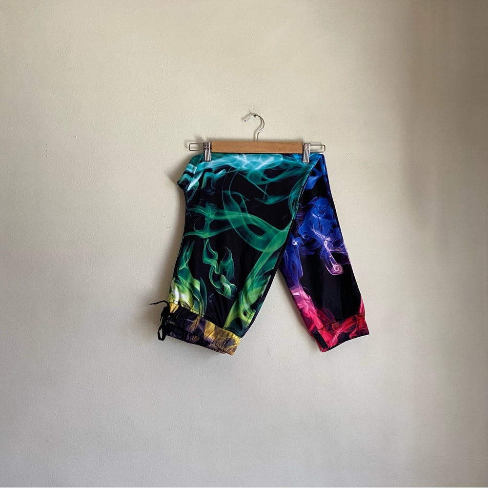 rainbow swirl joggers / pants